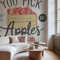 You Pick Apples Mural Wallpaper - room preview 03