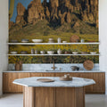 Superstition Mountains Mural Wallpaper - room preview 03