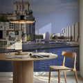 Berlin Riverscape Mural Wallpaper - room preview 03