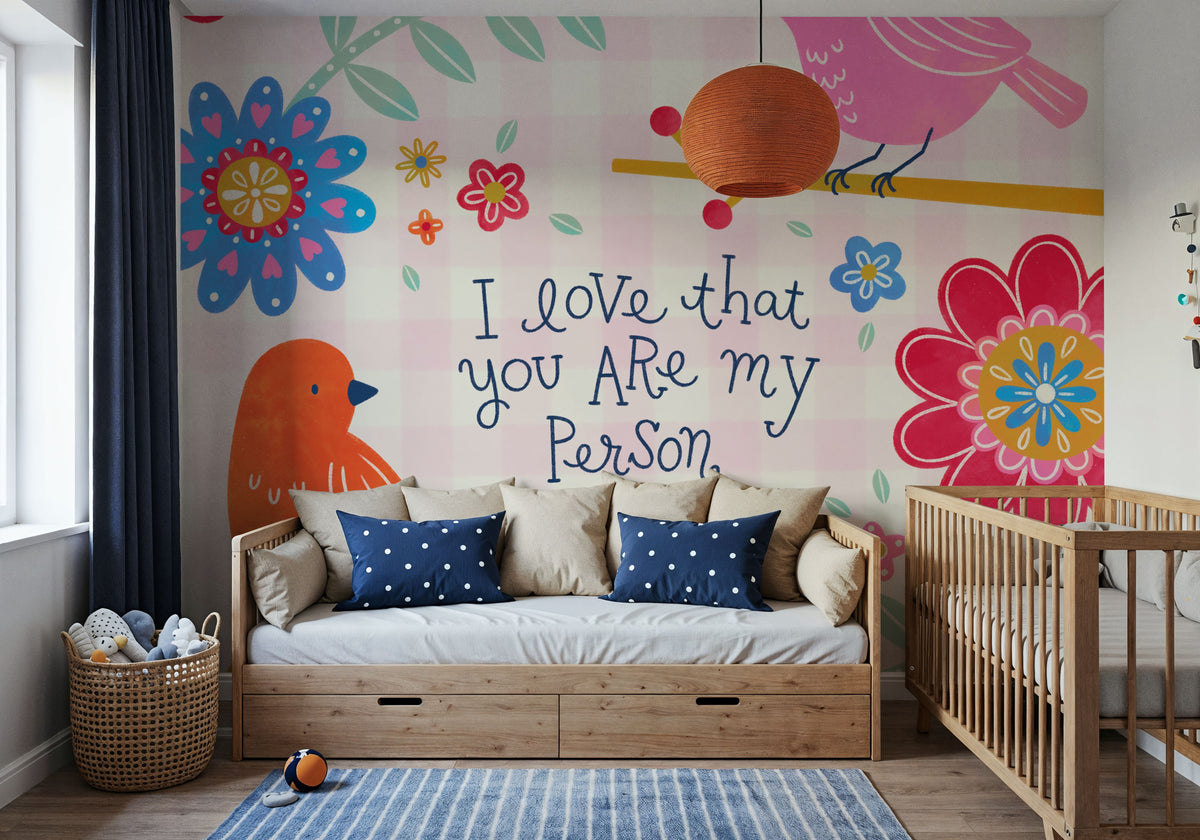 Bloom Bright II Mural Wallpaper - room preview 03