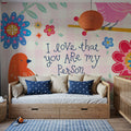 Bloom Bright II Mural Wallpaper - room preview 03