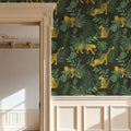 Leopard Stretch Mural Wallpaper - room preview 03