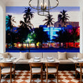 Neon Colony Sunset Mural Wallpaper - room preview 03