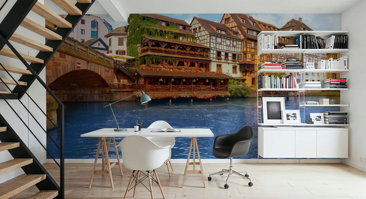 Riverside Timber Haven Mural Wallpaper - room preview 03