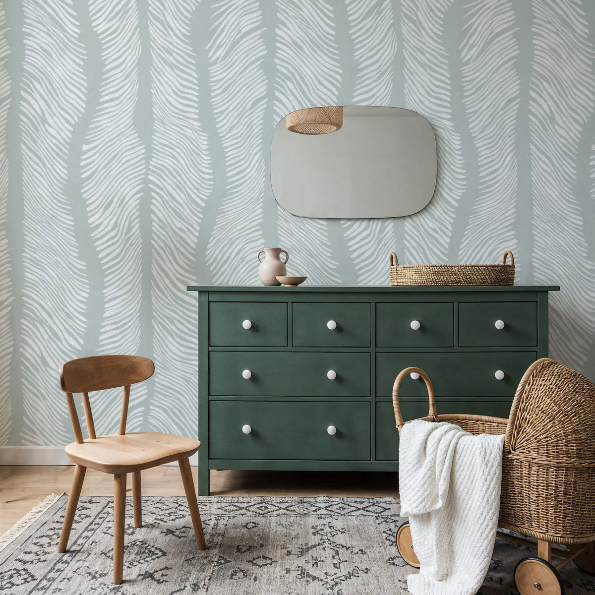 Wild Whisper, Soft Sky Mural Wallpaper - room preview 03