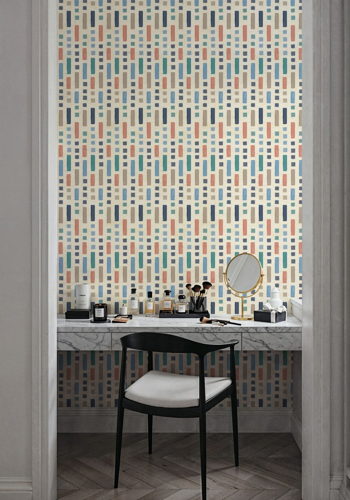 Coastal Signals Mix Mural Wallpaper - room preview 03