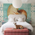 Shell Tiles II Mural Wallpaper - room preview 03
