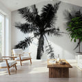 Palm Tree Looking Up II Mural Wallpaper - room preview 03