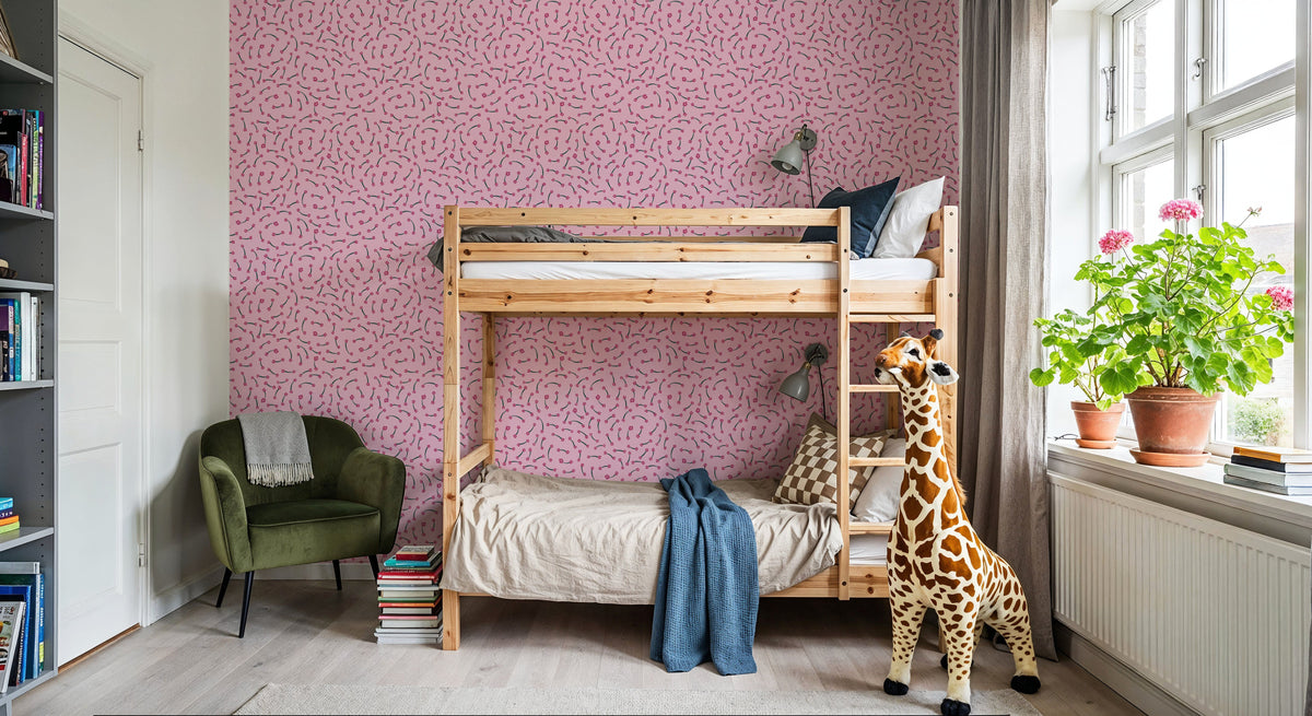 Floral Connection Mural Wallpaper - room preview 03