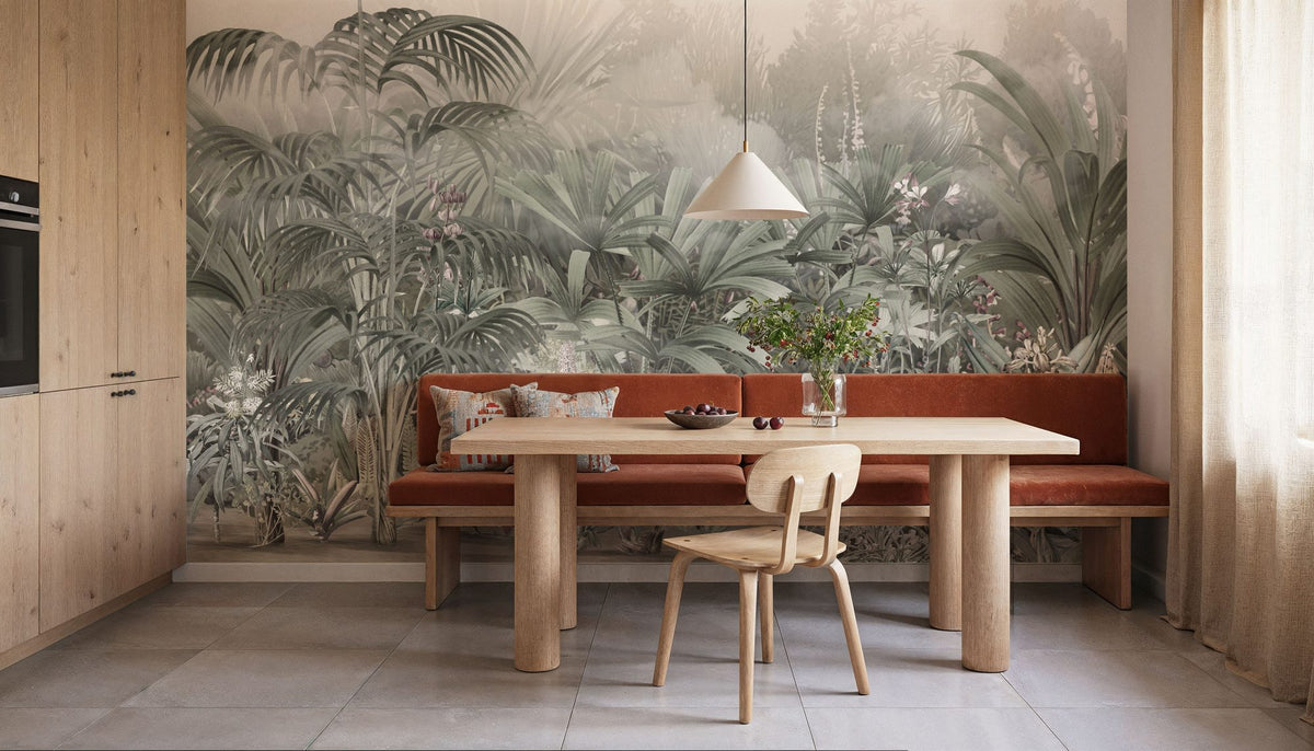 Entrance to the Wilderness, Neutral Mural Wallpaper - room preview 03