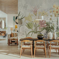 Happy Spring Flowers Mural Wallpaper - Edition 3 - room preview 03