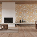 The Palm Reader Gold Mural Wallpaper - room preview 03