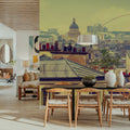 Vintage Rooftops Mural Wallpaper - room preview 03