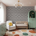 Harlequin Kittens, Shadow Mural Wallpaper - room preview 03
