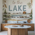 Lake Retreat II Mural Wallpaper - room preview 03
