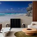 Tranquil Turquoise Shores Mural Wallpaper - room preview 03