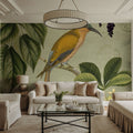 Vintage Birds II Mural Wallpaper - room preview 03