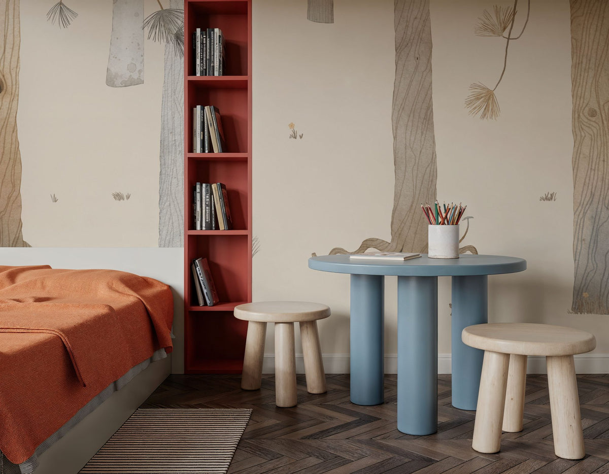 Adventure in Mountain Forest Mural Wallpaper - room preview 03