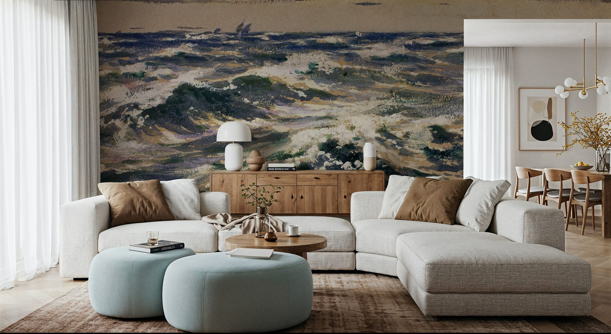 The Open Sea Mural Wallpaper - room preview 03