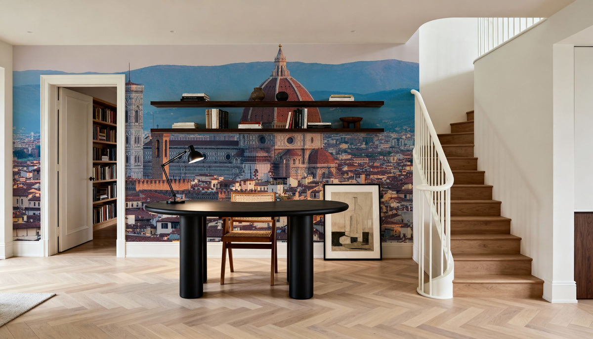 Florence Sunrise Mural Wallpaper - room preview 03