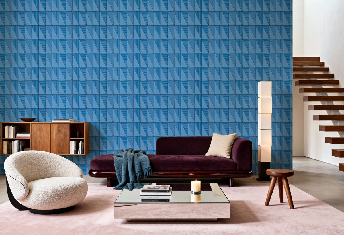 Seafood Shanty Baby Blue III Mural Wallpaper - room preview 03