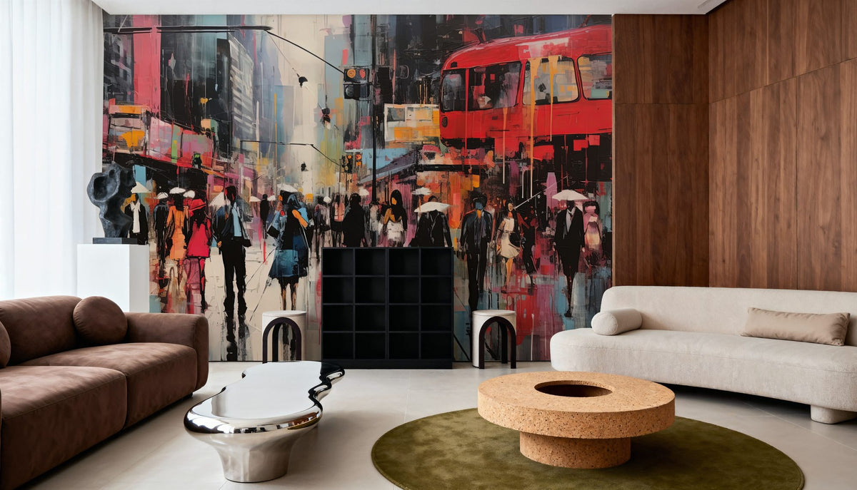 Hello Oxford Street Mural Wallpaper - room preview 03