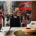 Hello Oxford Street Mural Wallpaper - room preview 03