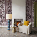 Plant Fantasy Ornament, Rose Mural Wallpaper - room preview 03
