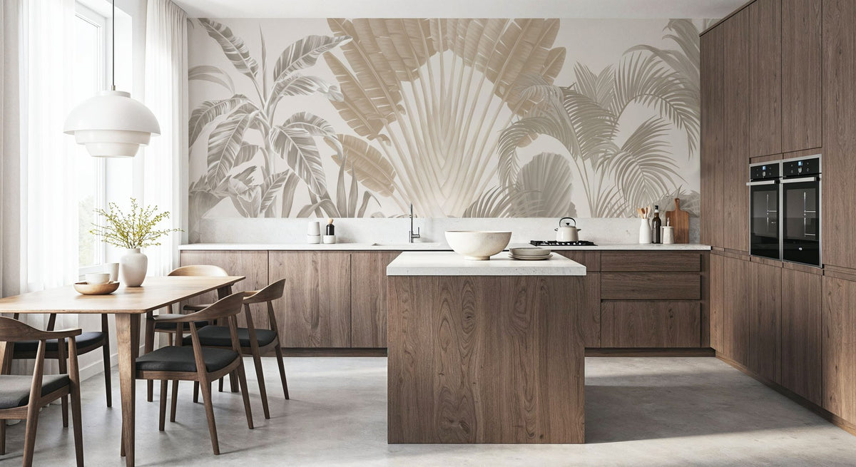 Tropical Crown, Desert Mural Wallpaper - room preview 03