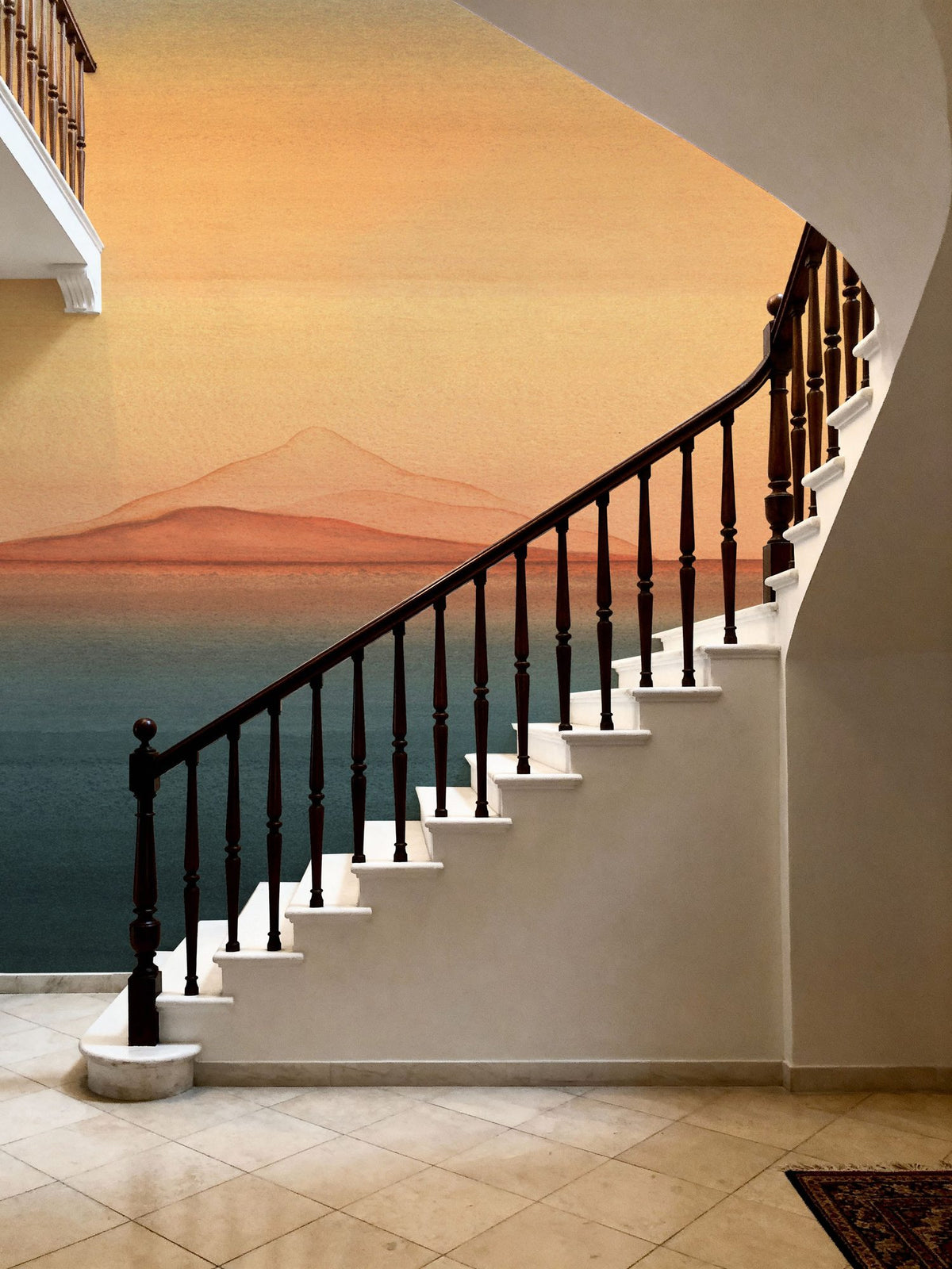 Gentle Horizon Mural Wallpaper - room preview 03