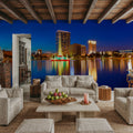 Orlando Skyline Mural Wallpaper - room preview 03