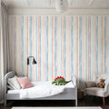 Painted Lines Mural Wallpaper - room preview 03