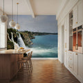 Coastal Cascade Mural Wallpaper - room preview 03