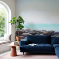 Pebble Beach Painting Mural Wallpaper - room preview 03