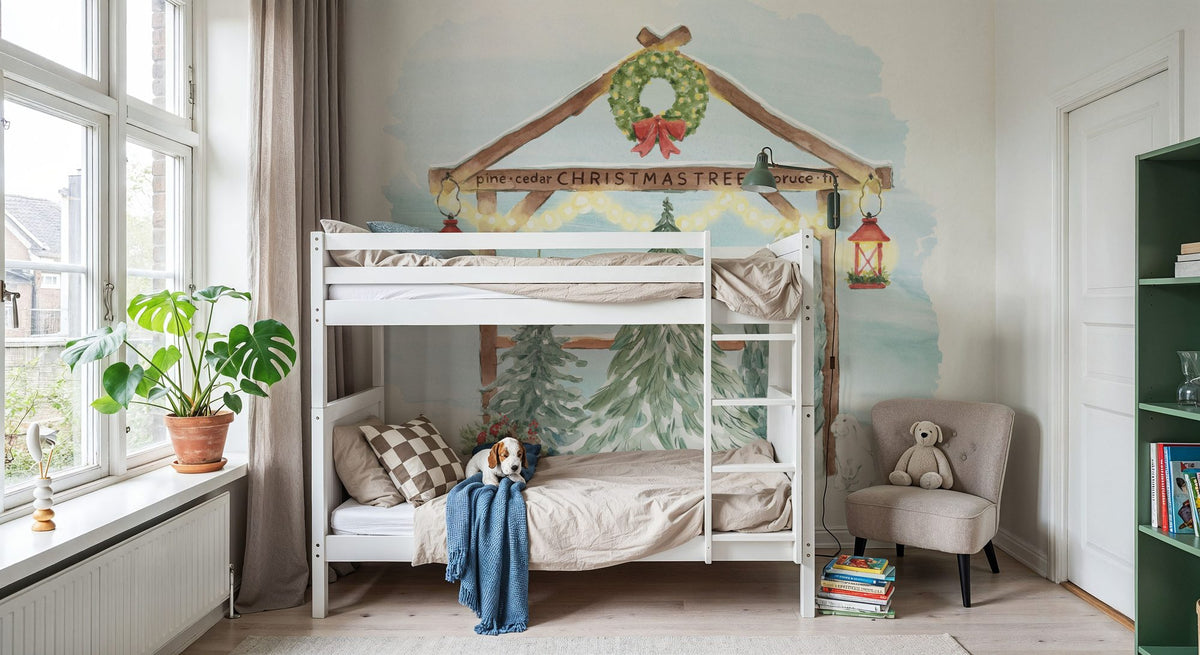Winter Stroll I Mural Wallpaper - room preview 03