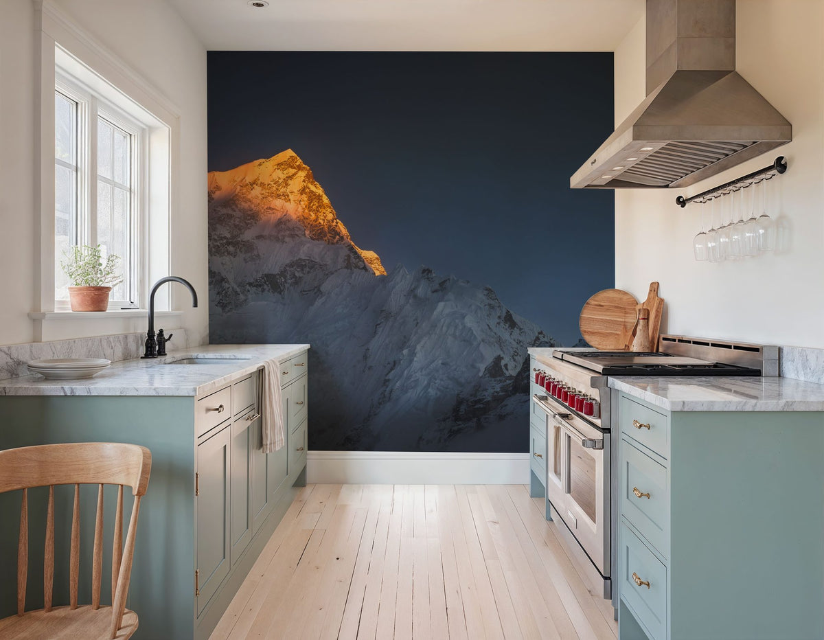 Everest Sunset Mural Wallpaper - room preview 03