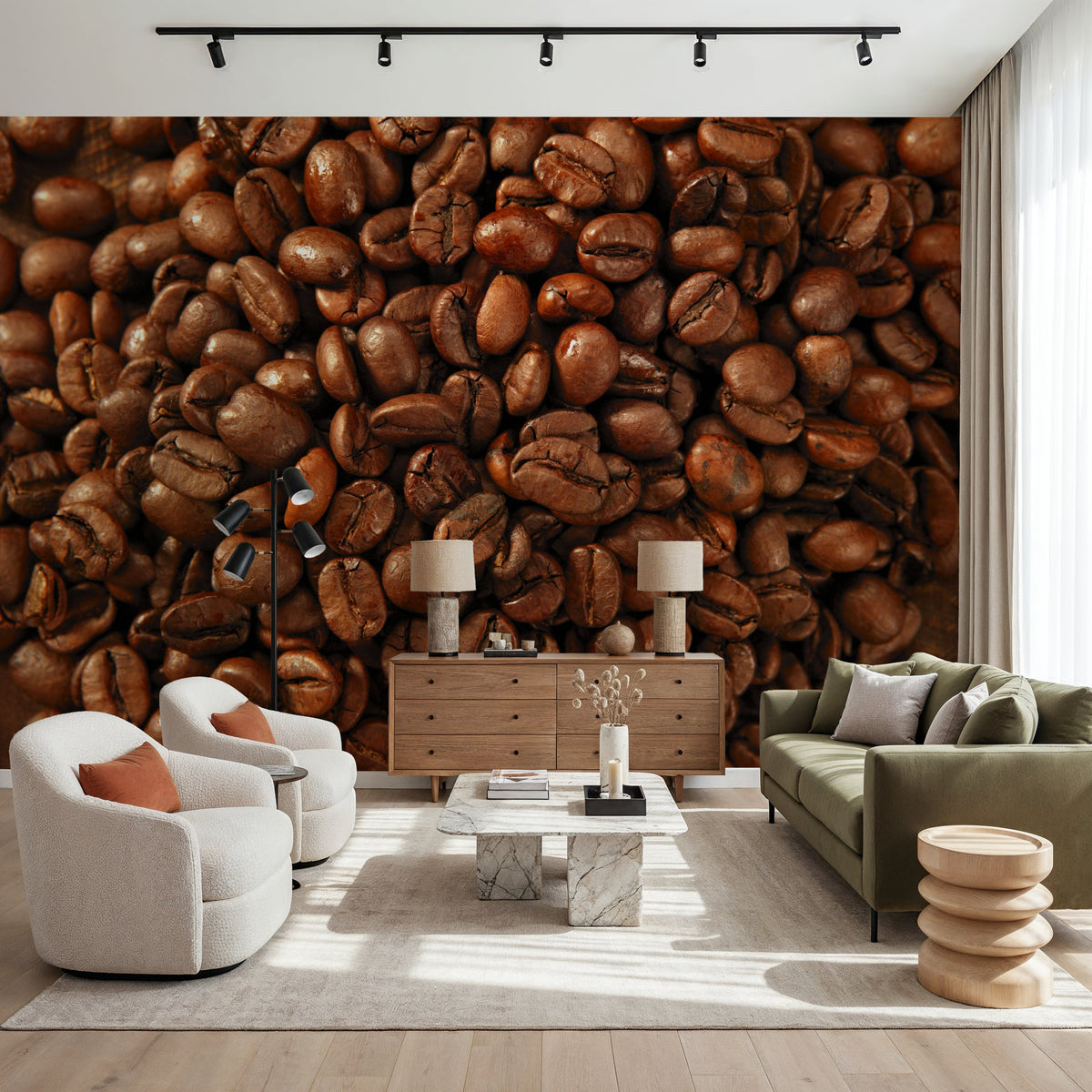 Roasted Harvest Mural Wallpaper - room preview 03