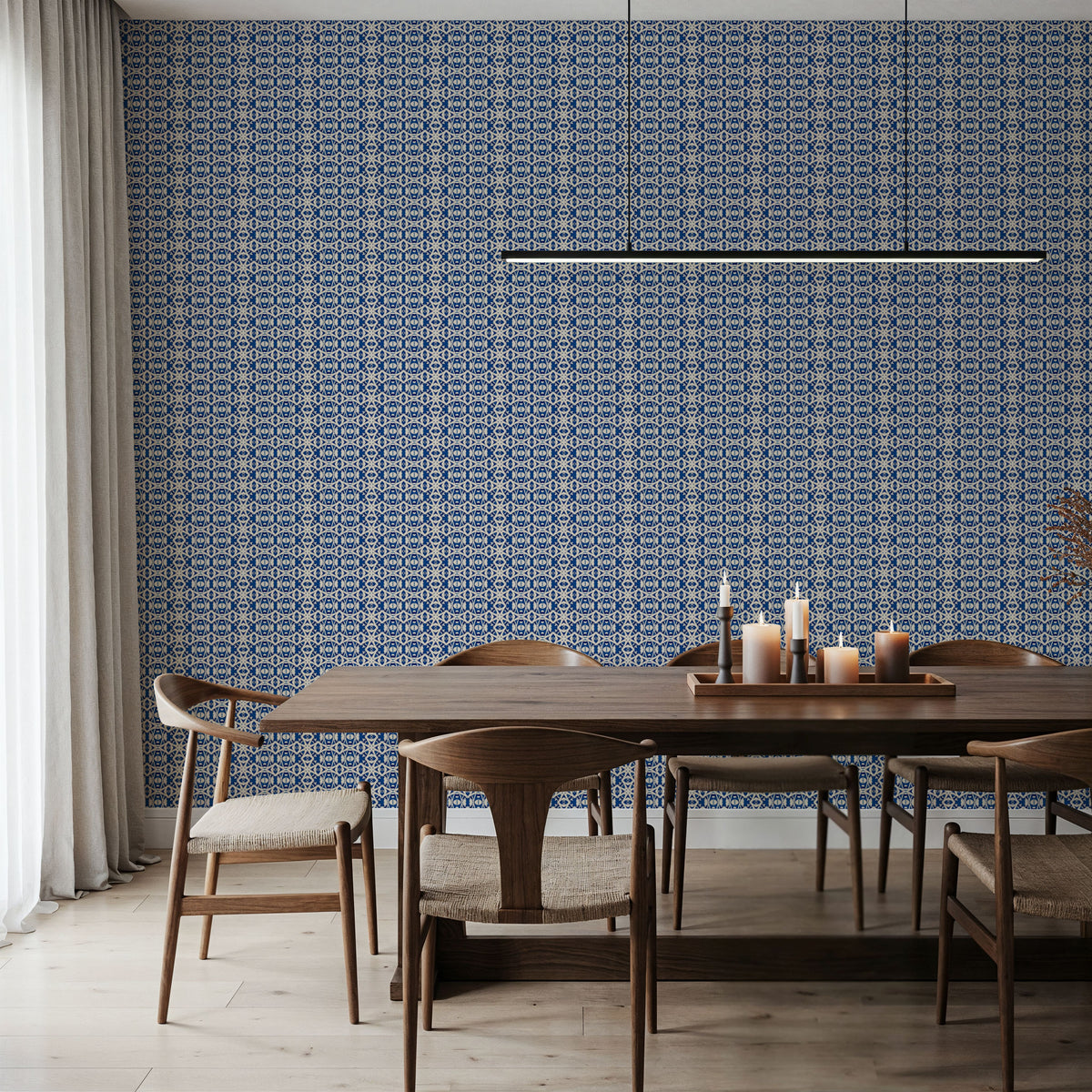 Nara Circles Mural Wallpaper - room preview 03