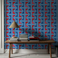 Seafood Shanty Baby Blue II Mural Wallpaper - room preview 03