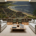 Greetings From the Beach Mural Wallpaper - room preview 03
