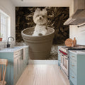 In the Garden Hello Mural Wallpaper - room preview 03