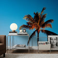 Evening Palm Mural Wallpaper - room preview 03