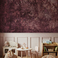 Forest Floor II Plum Mural Wallpaper - room preview 03