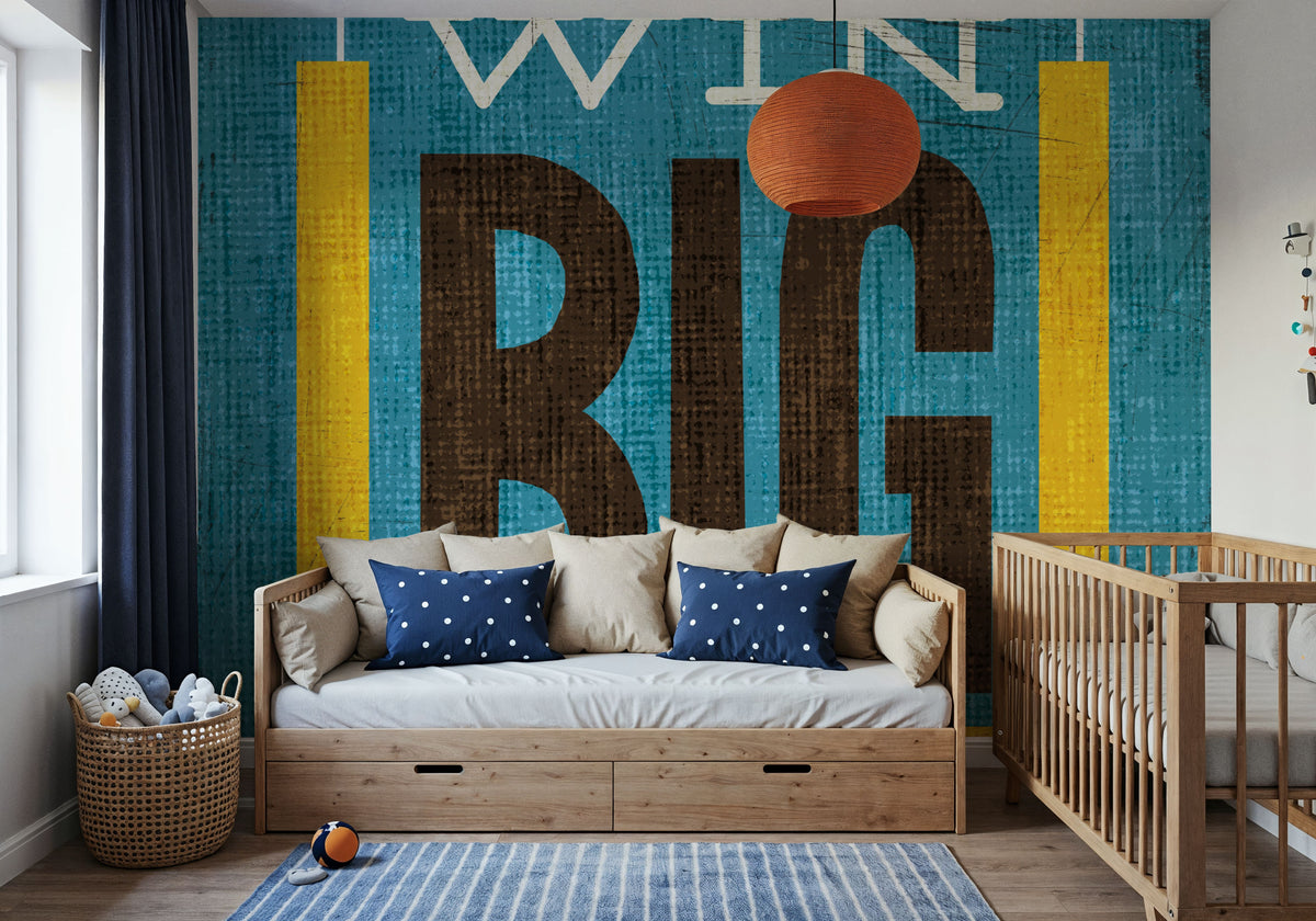 Football VI Mural Wallpaper - room preview 03