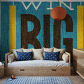 Football VI Mural Wallpaper - room preview 03