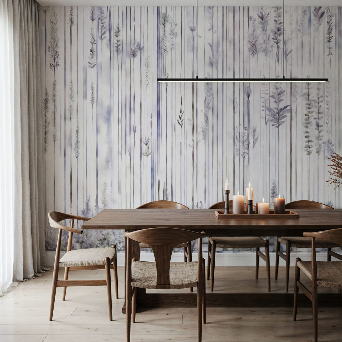 Charming Garden Fall Mural Wallpaper - room preview 03