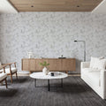 Silver Clouds Mural Wallpaper - room preview 03