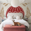 Holiday Form VIII Color Mural Wallpaper - room preview 03