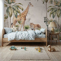 Whimsical Wildlife Mural Wallpaper - room preview 03