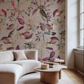 Tescoma Birds of Beauty Mural Wallpaper - Red Tone - room preview 03